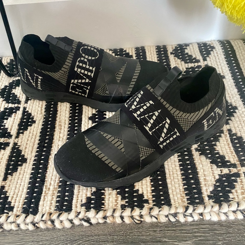 Emporio Armani Knotted-Style Sneakers
